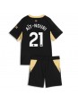 Manchester City Rayan Ait-Nouri #21 Venkovní dres pro děti 2026-27 Krátký Rukáv (+ trenýrky)